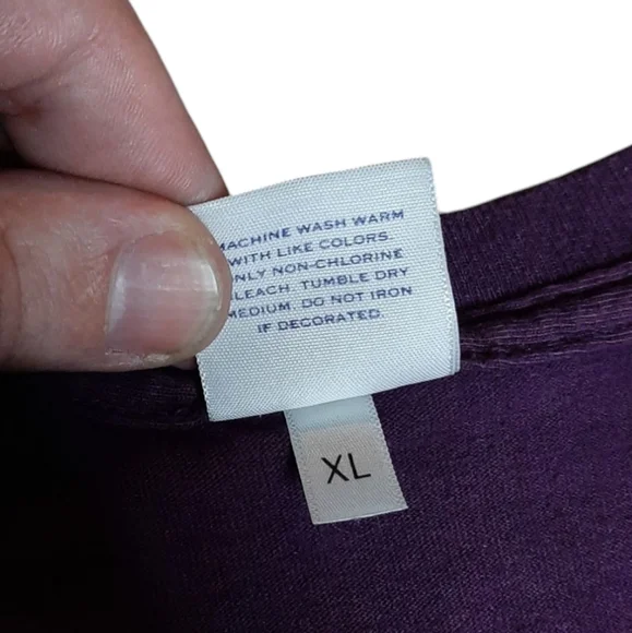 Noah NYC | Eggplant | Big Logo | Cross Tee | XL - Picture 4 of 8